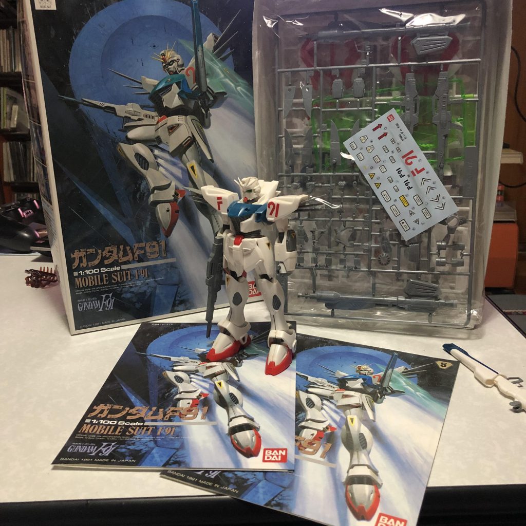 旧キット1/100｢Ｆ91ベラ・ロナスペシャル｣–5枚目/制作者：GORO55