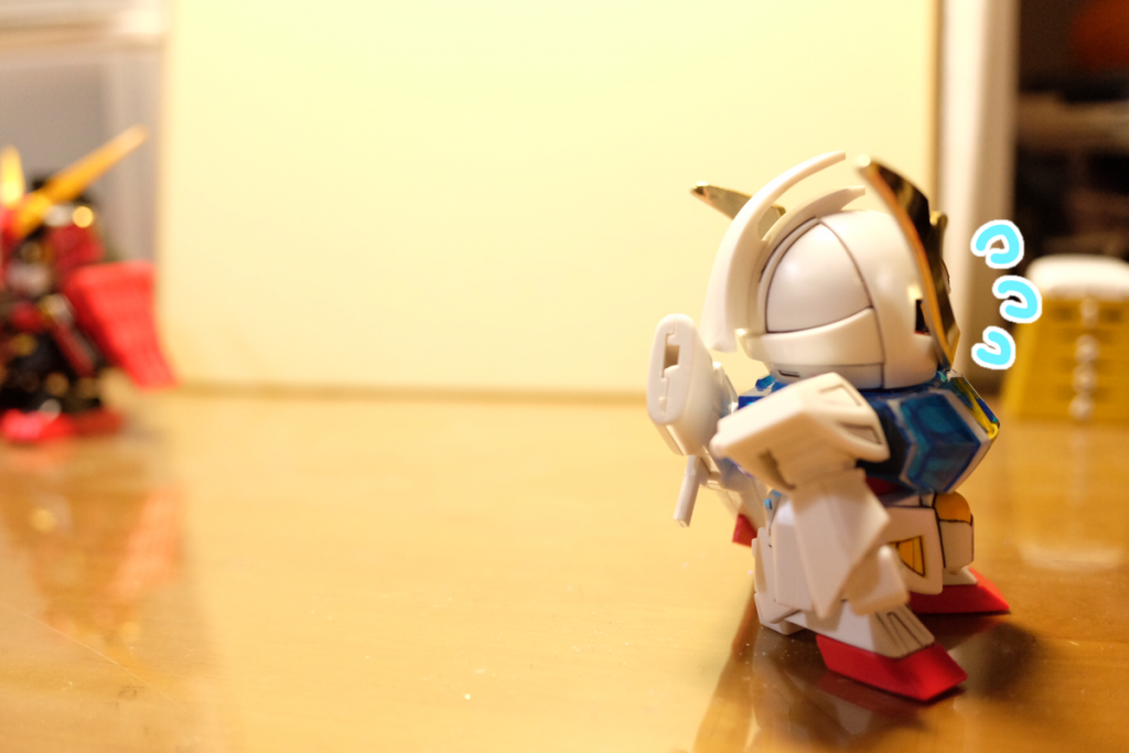 武者∀：ここまで逃げれば大丈夫かな…あー怖かった…