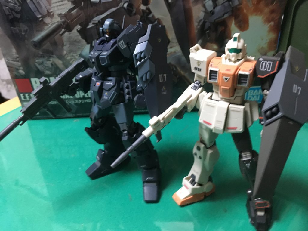 07部隊1番機とのツーショット