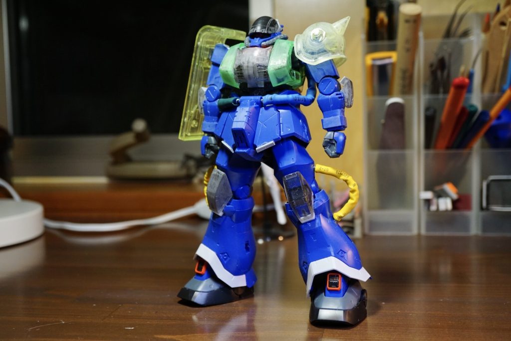 イフリートとMG Ver.1のザクⅡとのミキシングです。