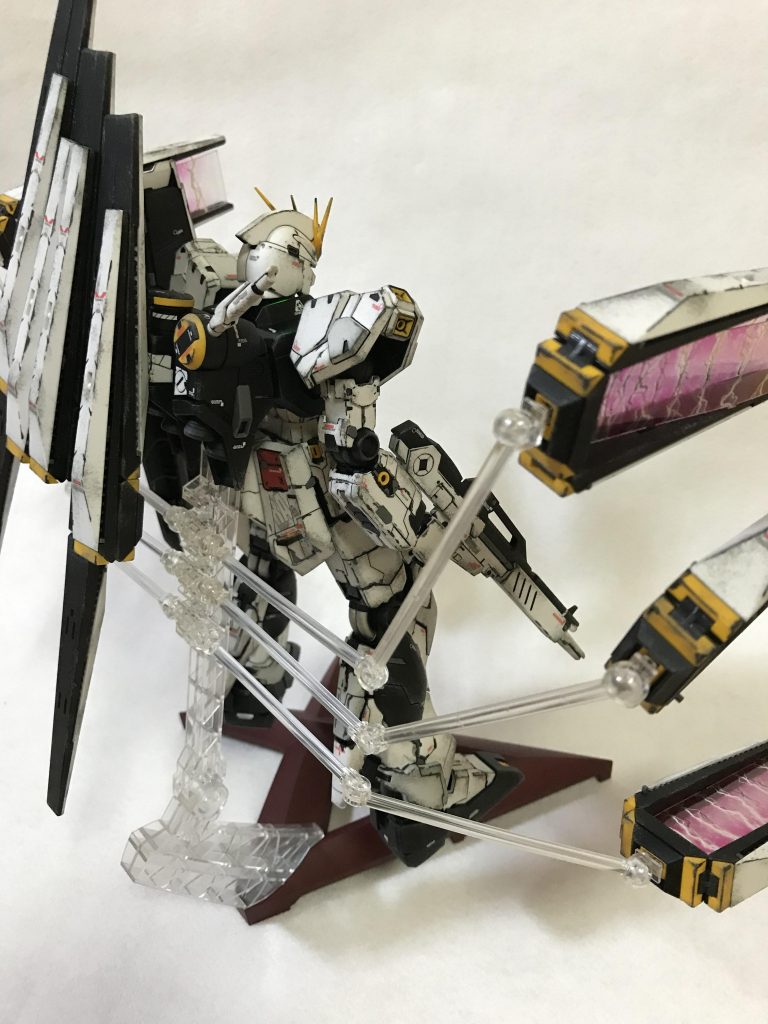 MG1/100 RX-93 νガンダム ver.KA ウェザリング–3枚目/制作者：@gyuuuutora