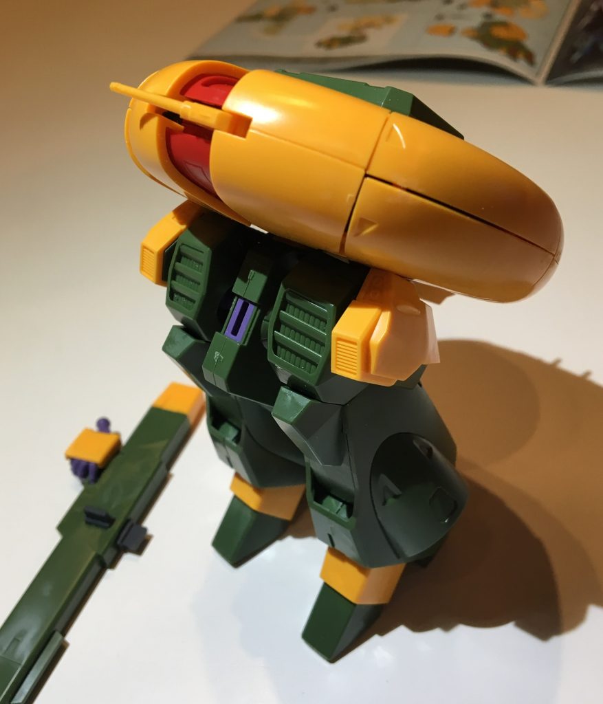 これです！HGで差し替えなしの完全変形。凄すぎる。怨念のような熱意を感じるw