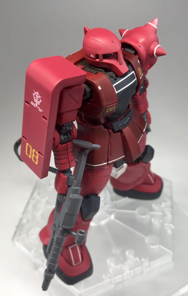 HG MS-05S シャア専用ザクⅠ 【original】–6枚目/制作者：モルガナ
