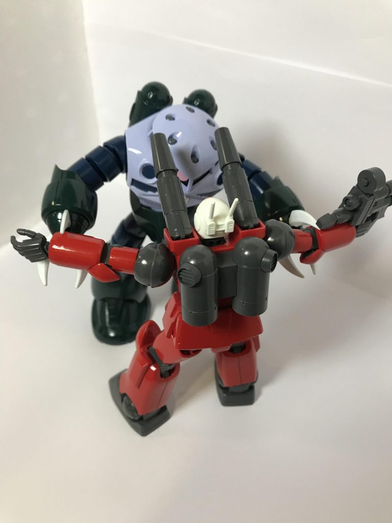 HG ズゴック&ガンキャノン
あのシーンですね