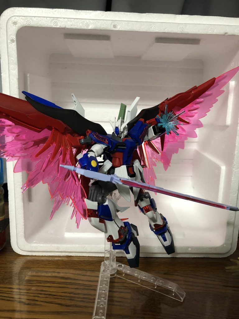 本来はこの武装達だけでなくSDEXのデスティニーも使おうと考えていたがボツとなった