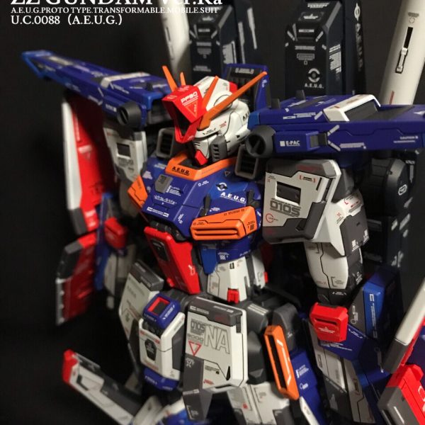 強化型ZZガンダムverka