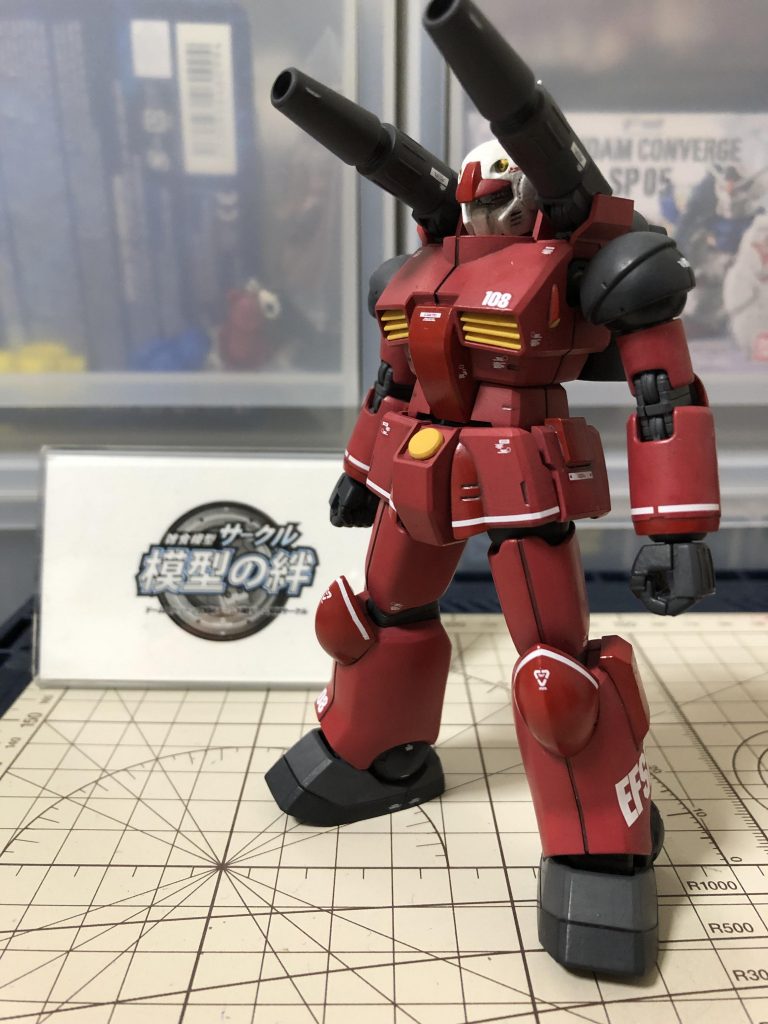 デカール貼り付け完了。