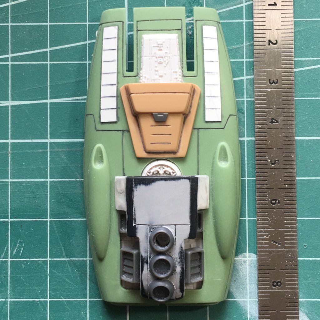 艦底部はかなり試行錯誤を繰り返しました(´∀｀)