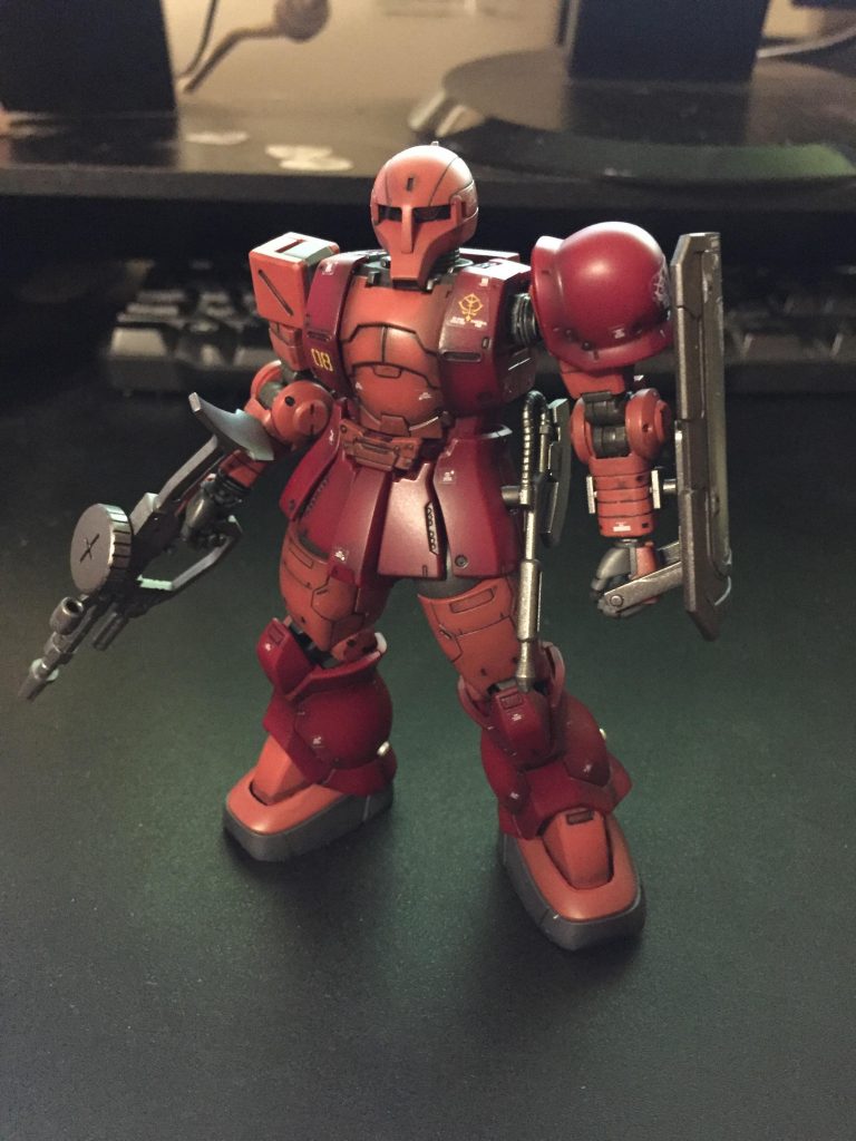 THE ORIGIN ザクⅠ シャア・アズナブル機–5枚目/制作者：kouta@koucharyna