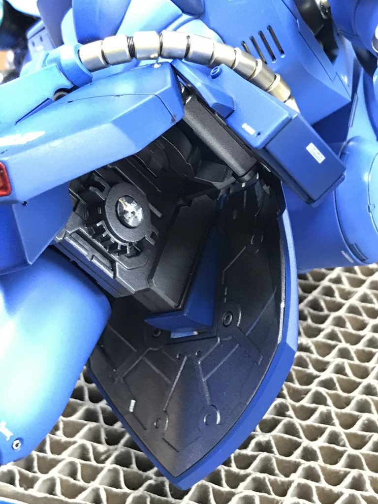 延長した股間パーツが折れた時は心も折れました。