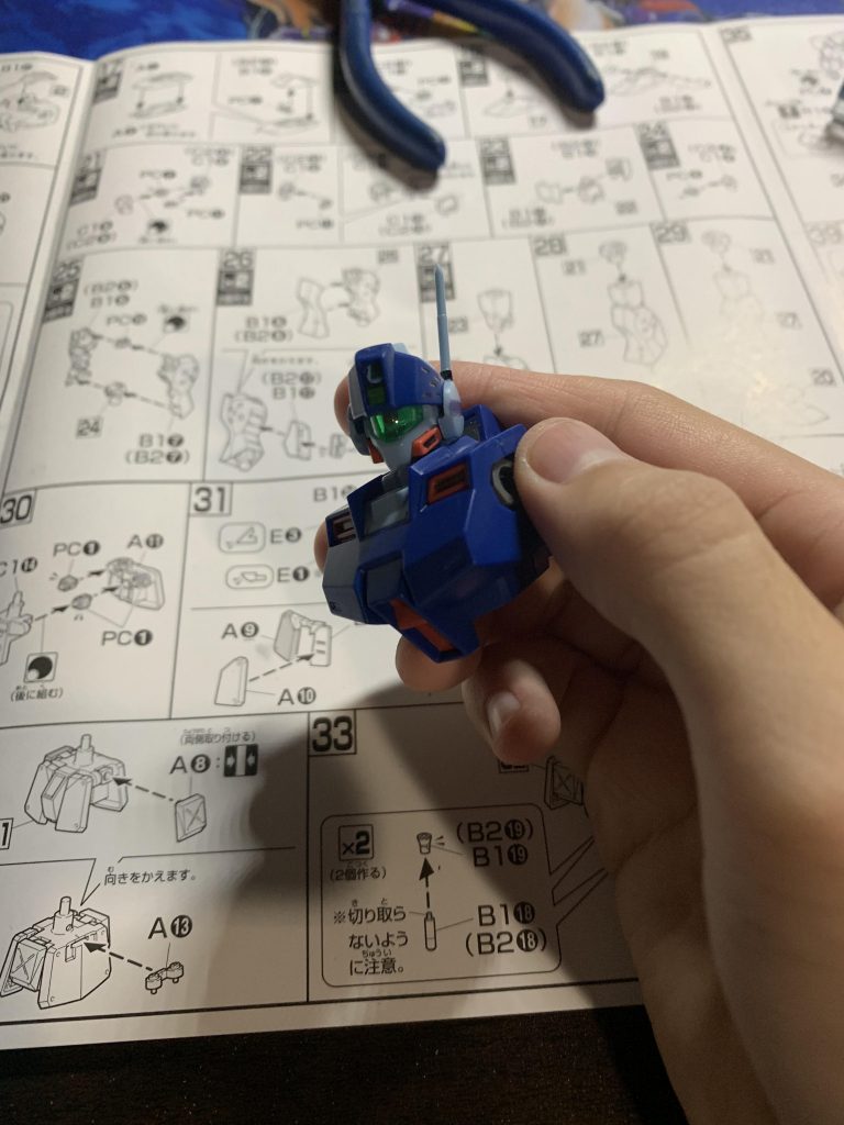 この時点でクリアパーツを忘れてるアホ