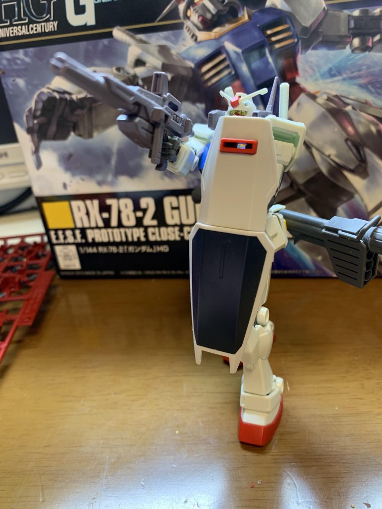 守りが固そうなフォーム