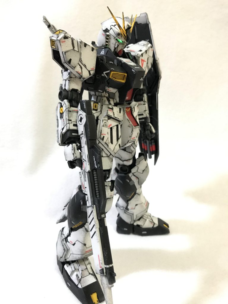 MG1/100 RX-93 νガンダム ver.KA ウェザリング–6枚目/制作者：@gyuuuutora