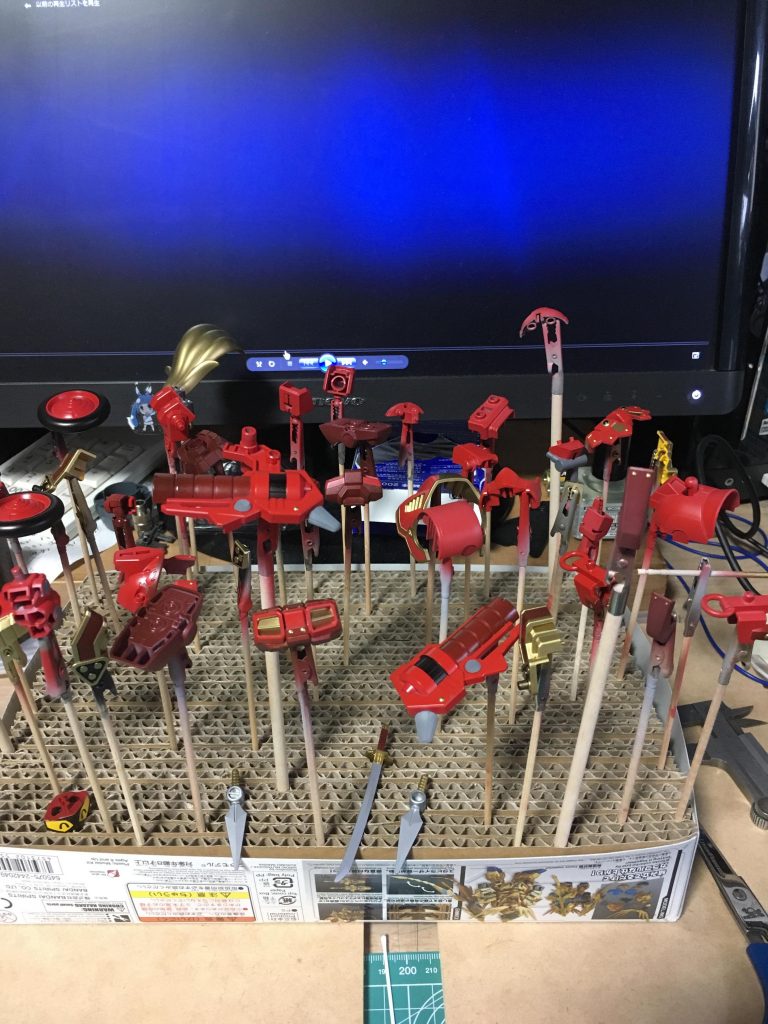 塗り分け完了！