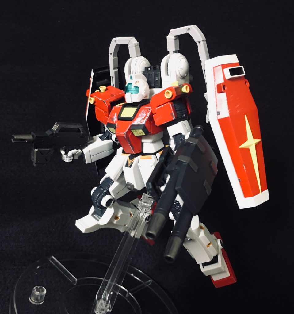 デカール貼る前、黒バックで！