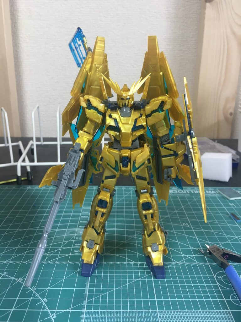 塗装前素組みの状態の画像のみ残ってました。