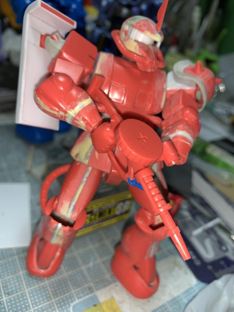 ポージング固定プラン中です