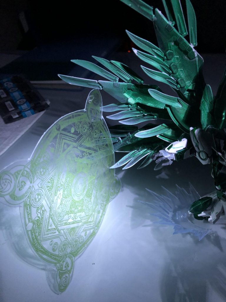 ガンダムに魔法の要素を加えた図。賛否は別れると思います。