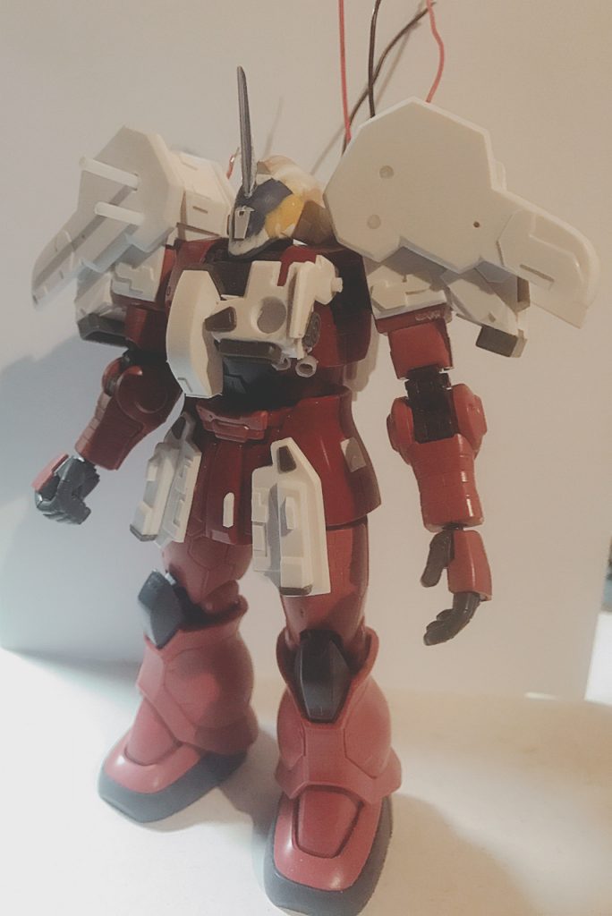 ほぼプラ板のみで改造をしてます。