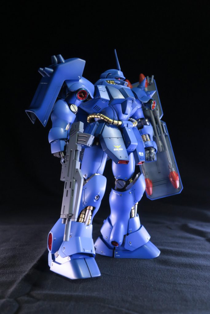 動力パイプをアルミパーツに置き換え、その他、各部にアルミパーツを仕込みました。