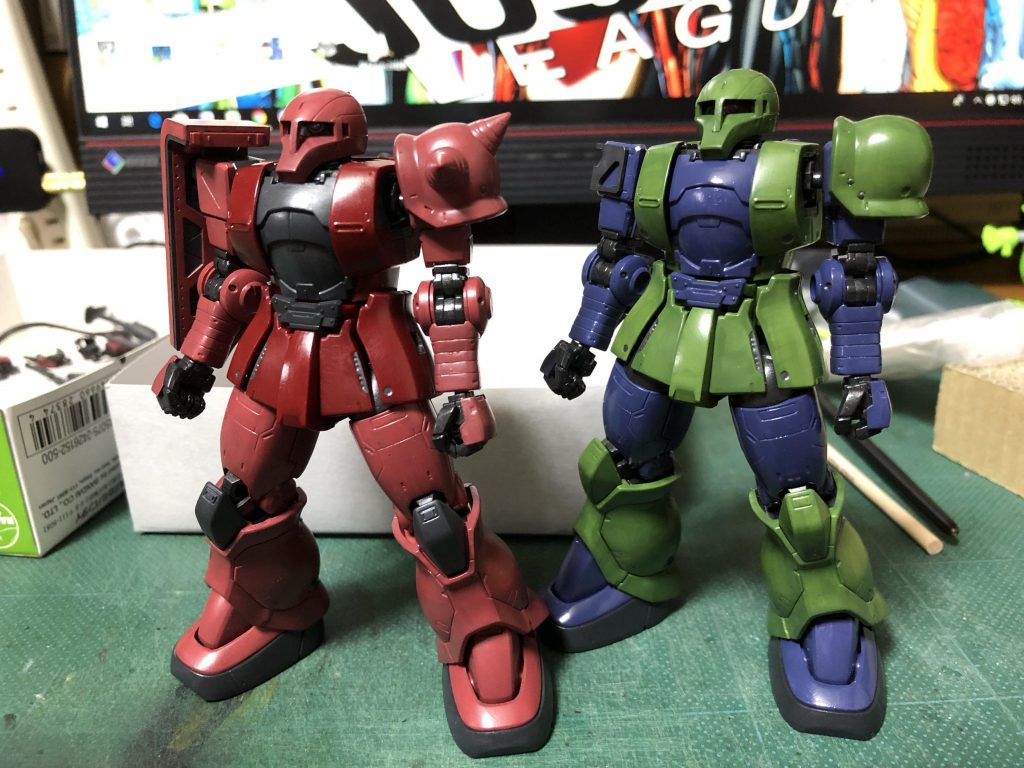 基本塗装終了。