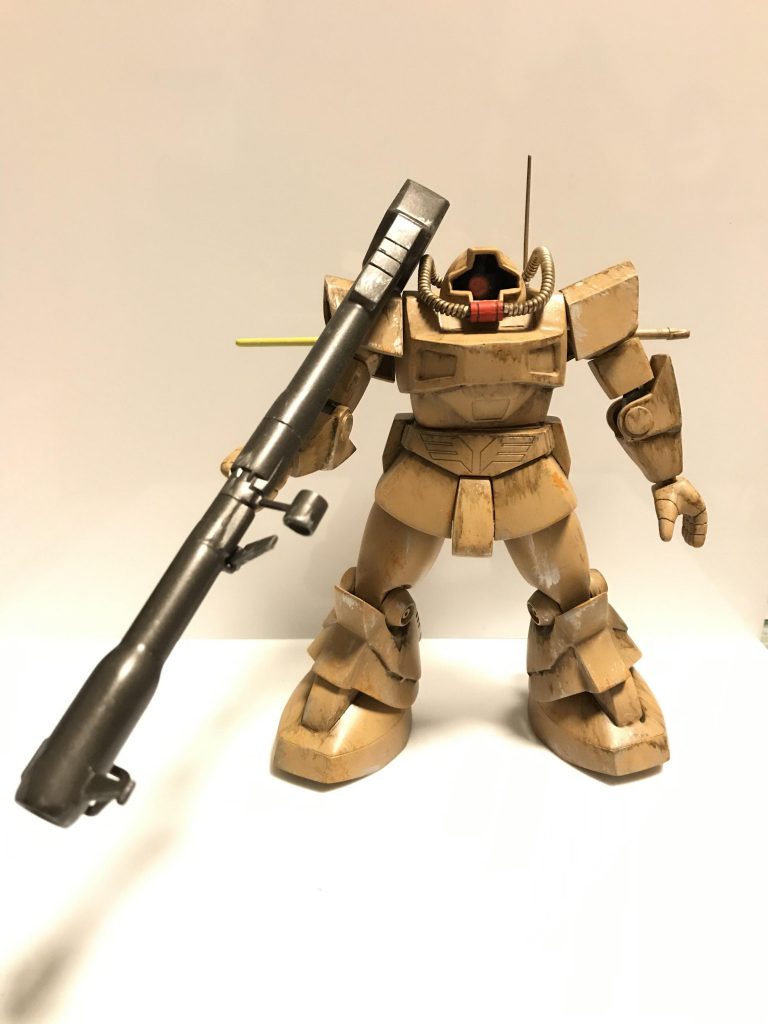 旧キット 1/144 プロトタイプドム砂漠戦仕様–3枚目/制作者:蒼き鷹