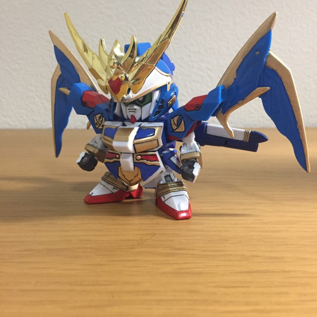 天来変幻！烈空の鎧は他の2人に比べて塗る箇所も多く、大変でした。