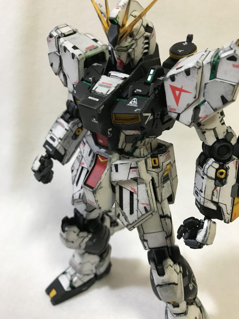 MG1/100 RX-93 νガンダム ver.KA ウェザリング–7枚目/制作者：@gyuuuutora