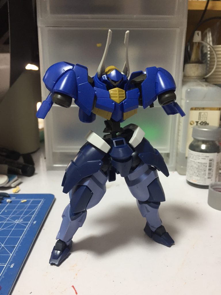 ヴァルキュリアフレームと百錬の下半身の接続が1番苦労しました。