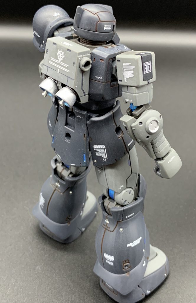 HG ORIGIN キシリア部隊機ザクⅠ–5枚目/制作者：Woops