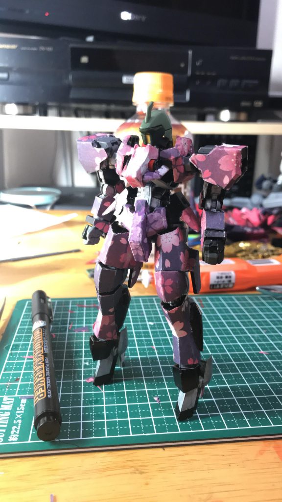 紙を貼ってるだけです。