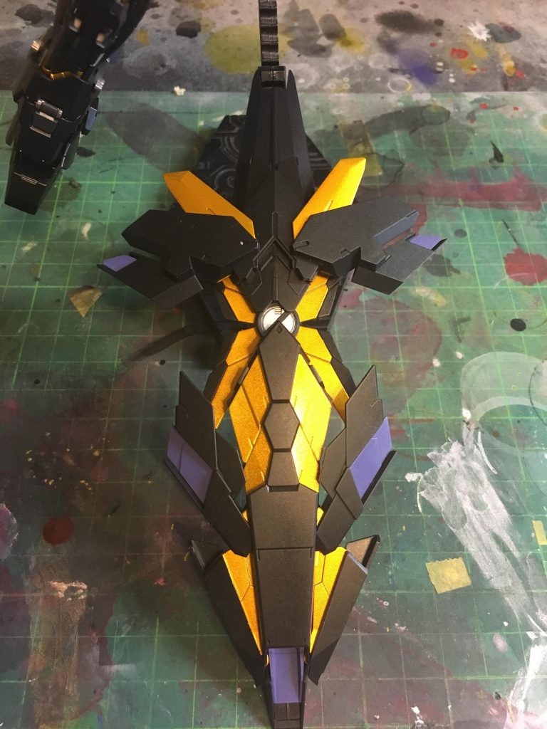 アームドアーマDEです。綺麗だろ!?個人的に真ん中のシルバーの塗り分けがお気に入り