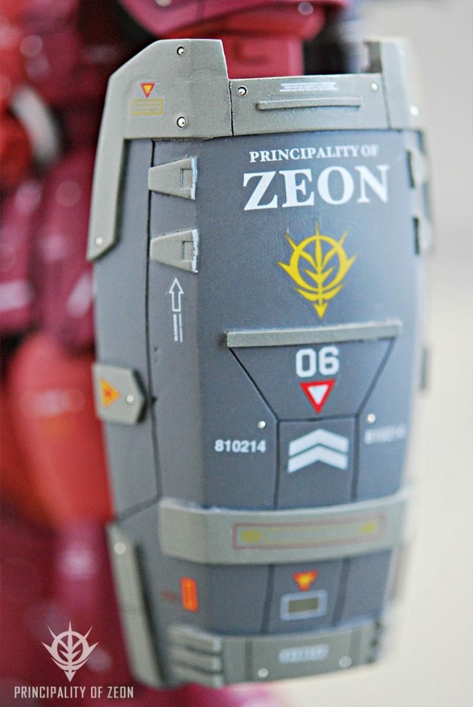 MG MS-05B シャア専用ザク1 ver.THE ORIGIN–5枚目/制作者：しんきち