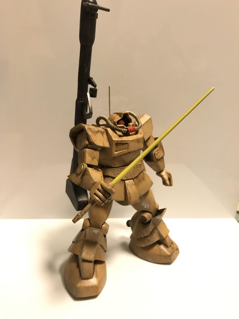 旧キット 1/144 プロトタイプドム砂漠戦仕様–4枚目/制作者:蒼き鷹