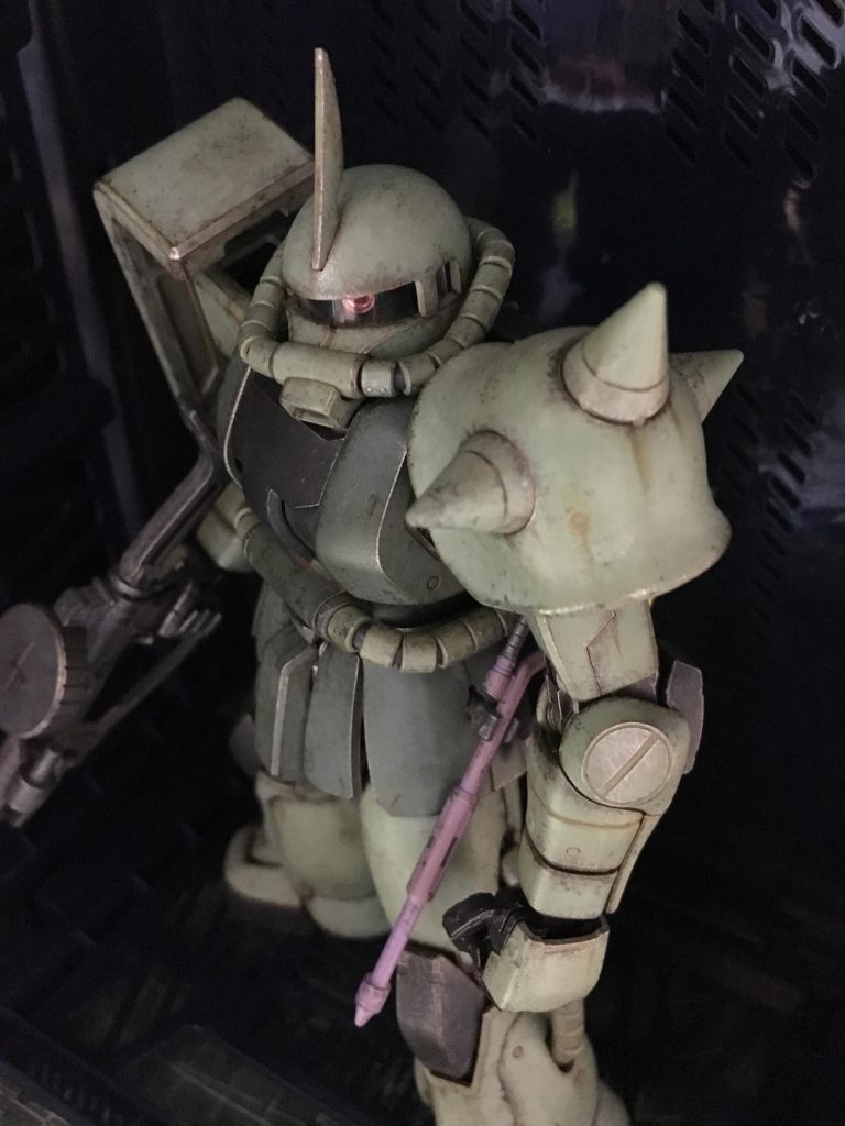 MG ザクⅡ–2枚目/制作者：ラル大尉