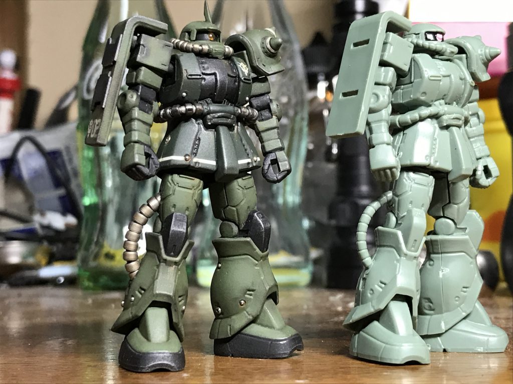 小さいキットなので  汚し過ぎない様
気をつけました(^^;