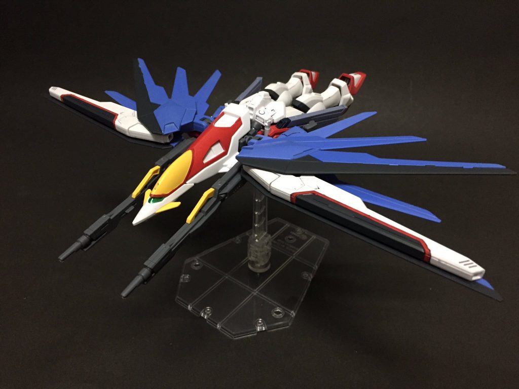 ハイマットモード。翼を広げた鳥のようになって中々サマに。