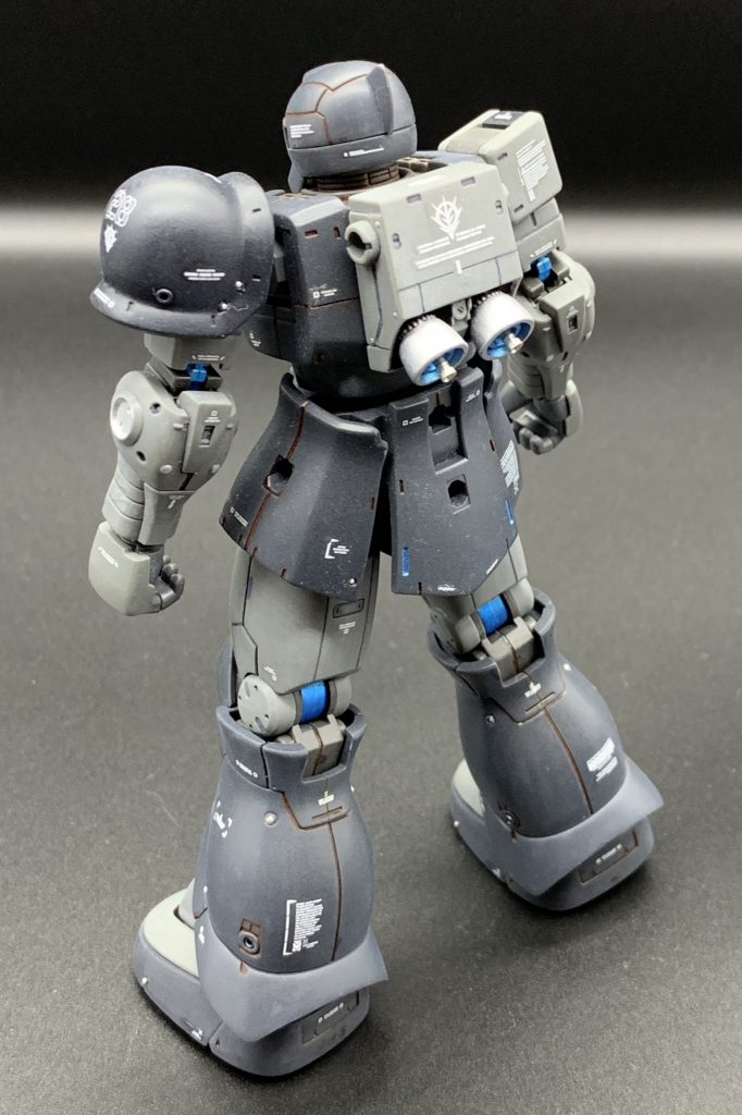 HG ORIGIN キシリア部隊機ザクⅠ–4枚目/制作者：Woops