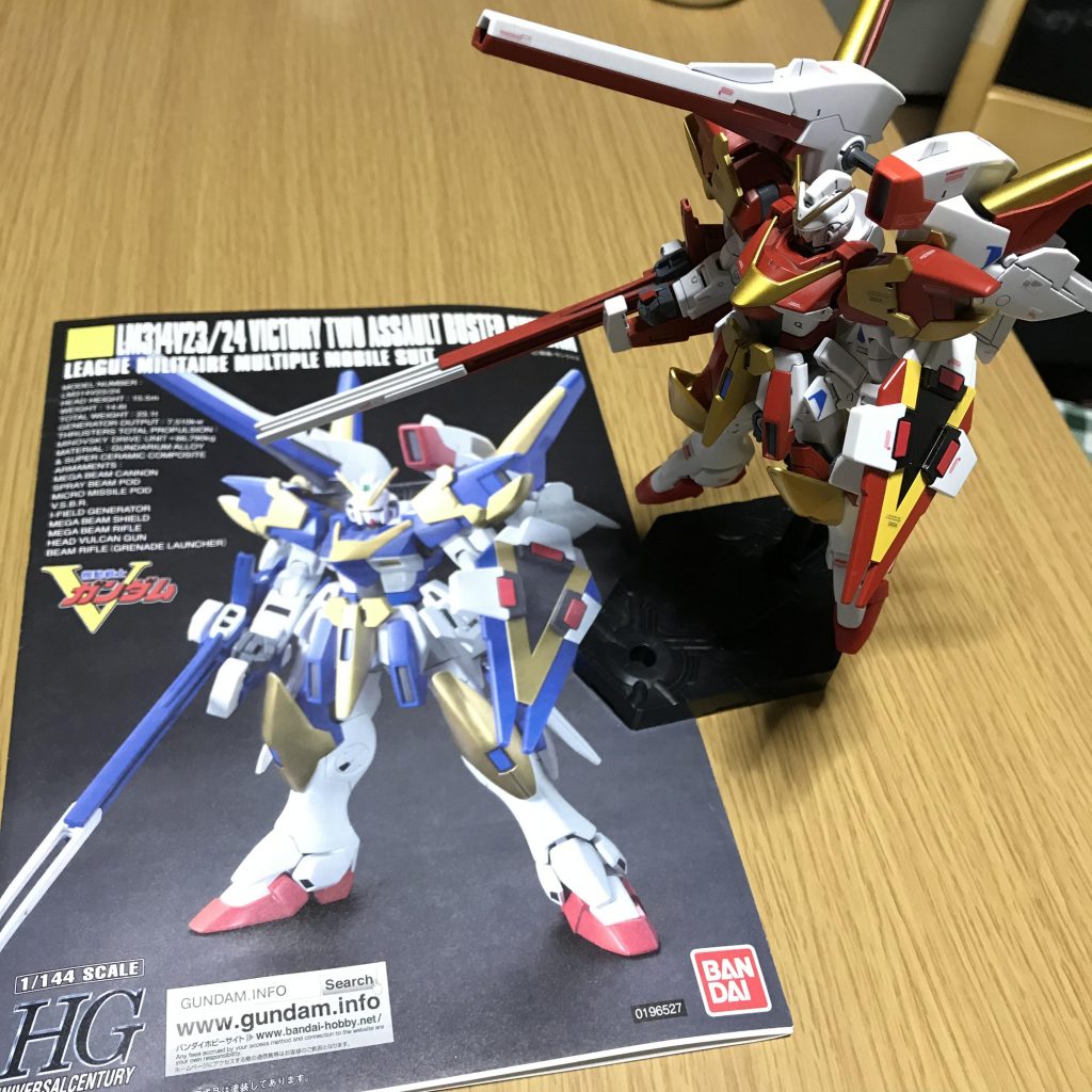 1/144 V2アサルトバスターガンダム–5枚目/制作者：ますす