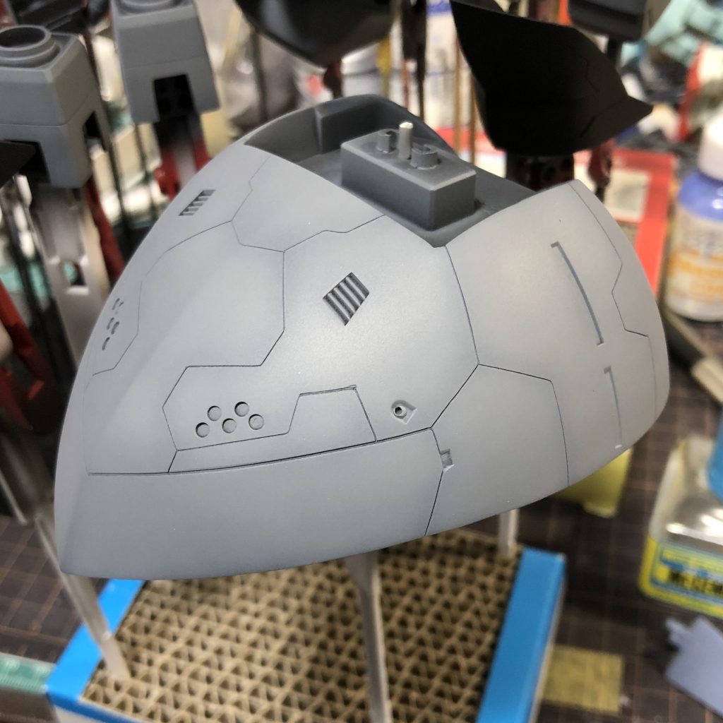 一番のポイントのスカートのディテールアップです(´∀｀)