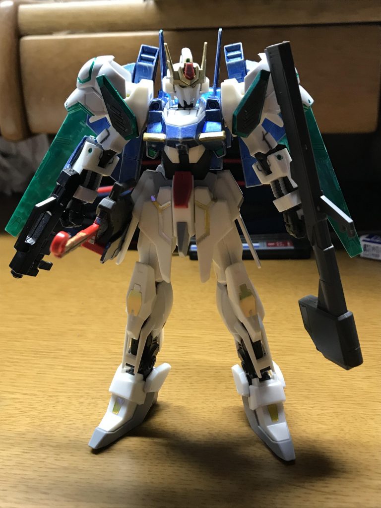 実はこの機体、かなり分からないですがこの機体が初期状態です(((
私がガンプラに復帰した時ほぼゆういつ残されていたプラモデルです。(思入れ深いといいますか)