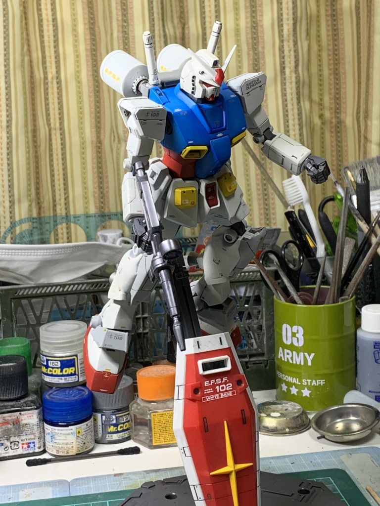 初代MGガンダム！リフォーム版–5枚目/制作者：@shinji