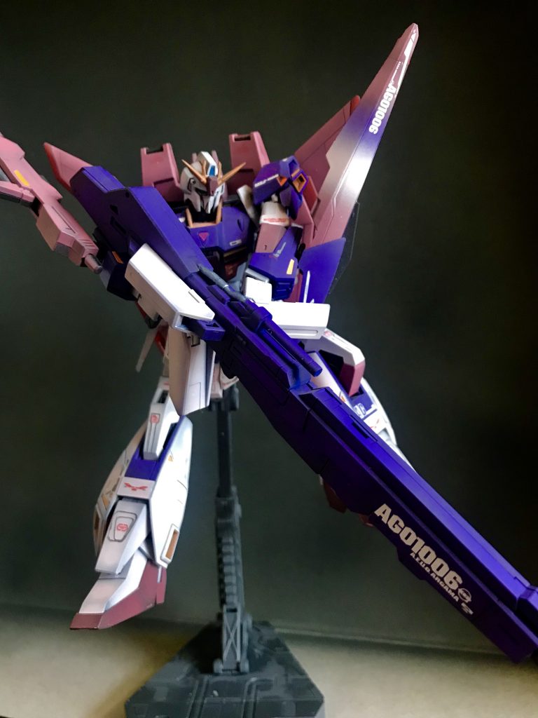 HGがRGに唯一のまさっているのはこのキャノンが付属されてることですね！^_^