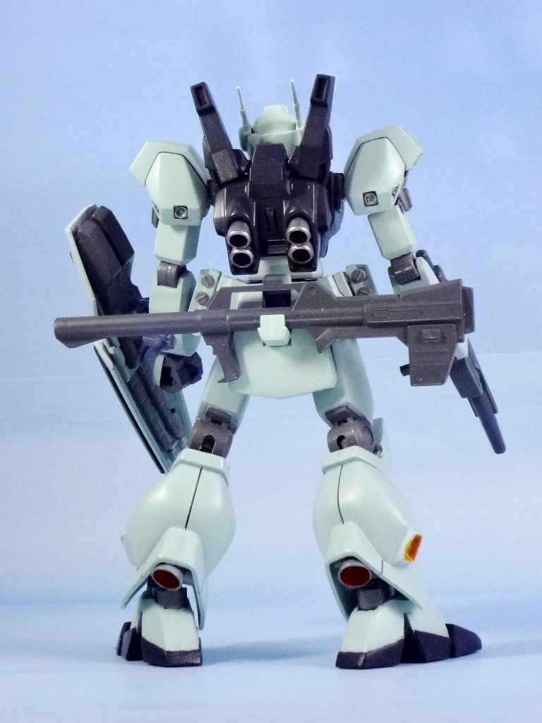 背面
バックパック:MK-Ⅱそのまま
殿部バックアーマー:MK-Ⅱにジムコマンド切り貼り