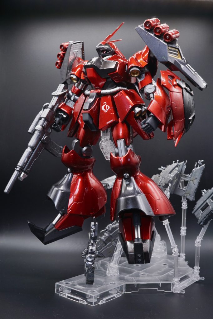 RE/100 MSN-03 ヤクト・ドーガ　シャア・アズナブル総帥機–2枚目/制作者：D-GP