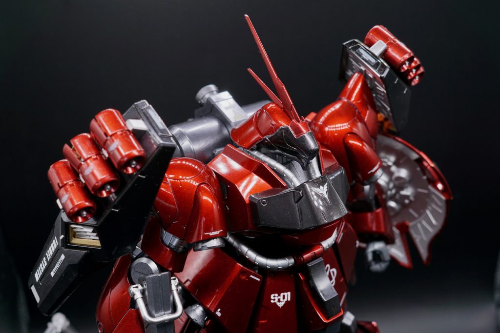 RE/100 MSN-03 ヤクト・ドーガ　シャア・アズナブル総帥機–2枚目/制作者：D-GP