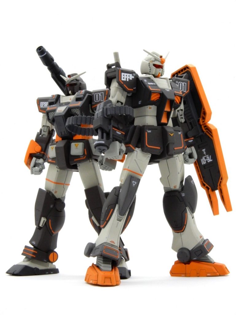 MS-Xカラーに塗ったMSDヘビーガンダムと並べてみたかった。そのうち連投にならない頃合いを見て[投稿します](https://gumpla.jp/hg/257755)。