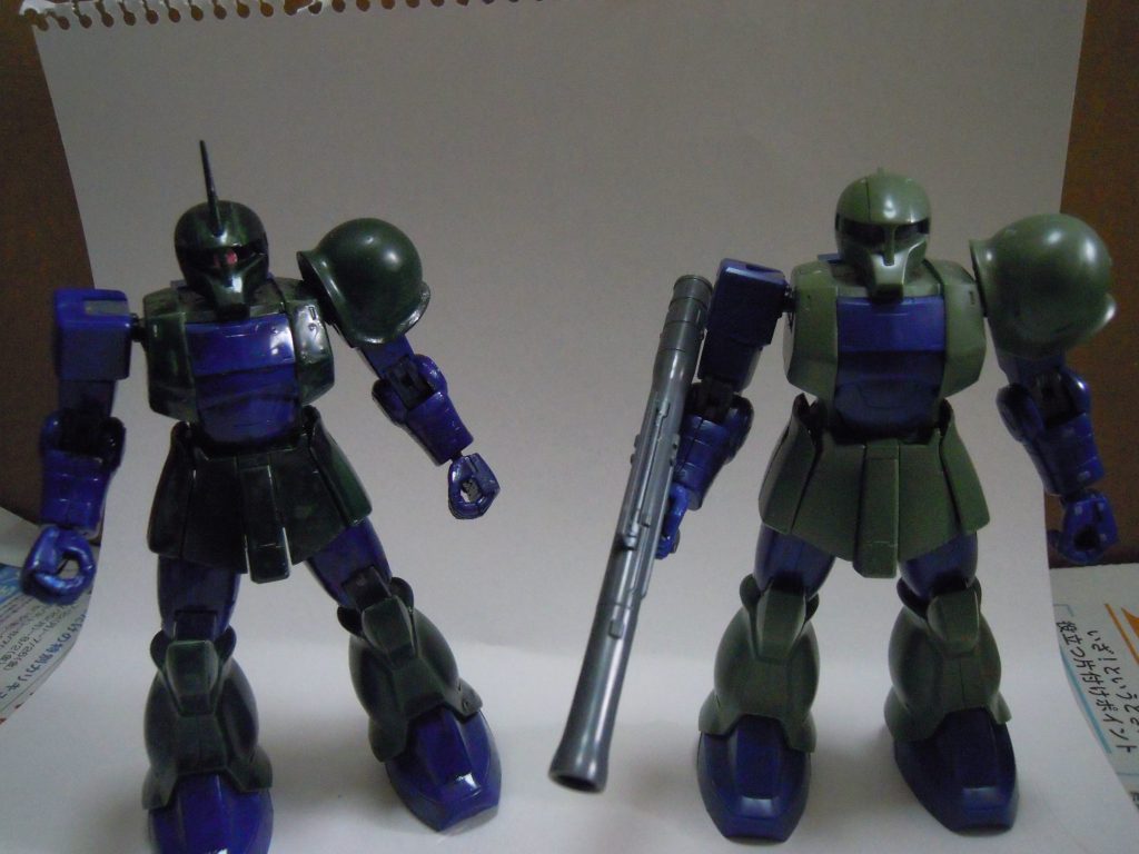 無塗装と比較。