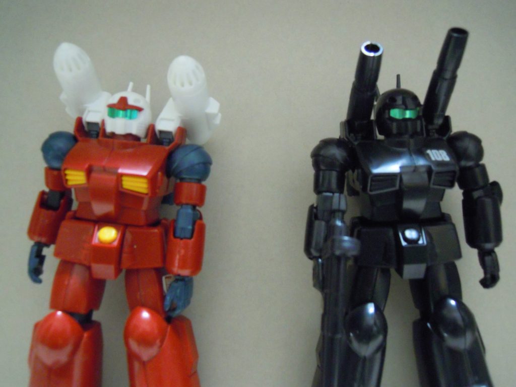 普通のものとツーショット。