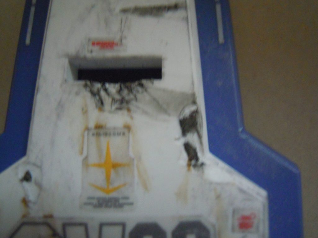 デブリ跡などもあります。